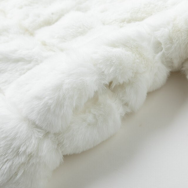 Fur Active Street Coat Women's Elegant Comfortable Faux