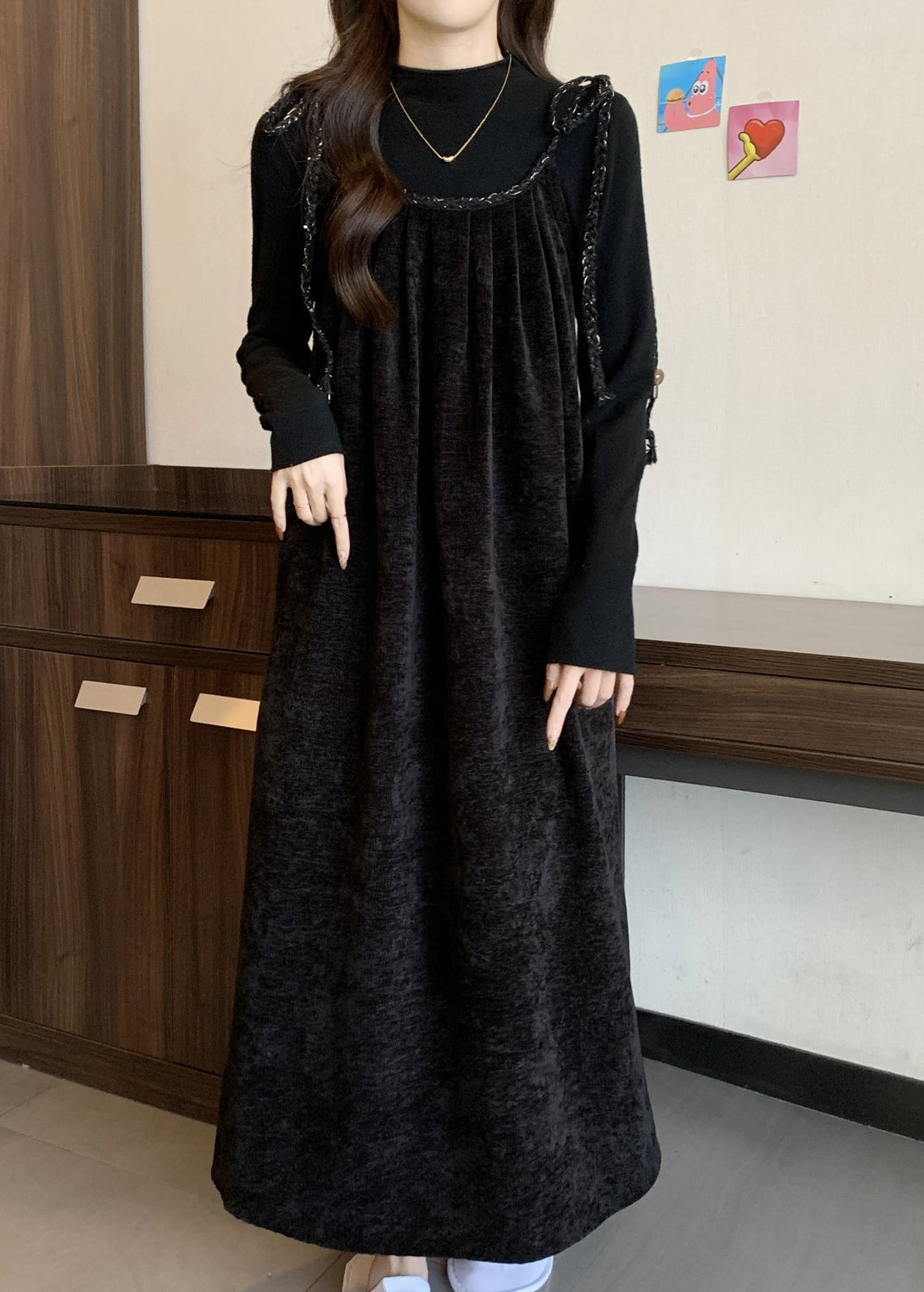 Outfits Silk Set Lace Velvet French Up Piece Spring Two Coffee