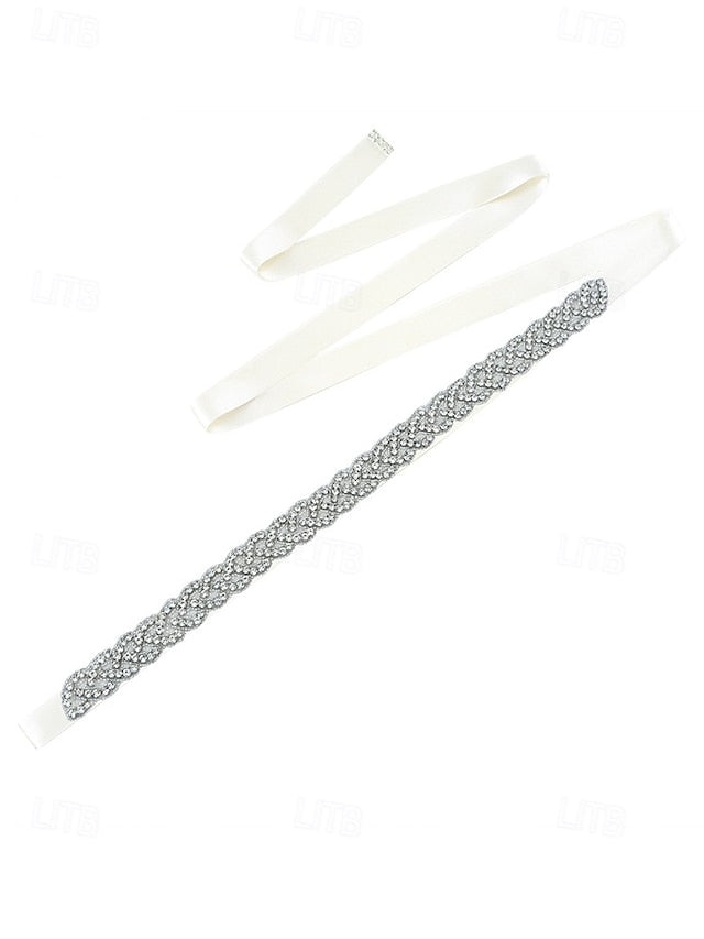 Rhinestone Wedding – Bridal Elegant Crystal Waistband