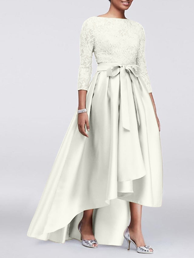 Plus Mother Wedding Size of the A-Line Guest Elegant Bride Dress