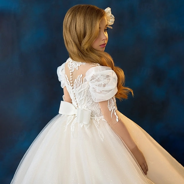 Dress Communion Party Girl Kids Flower Girls' First