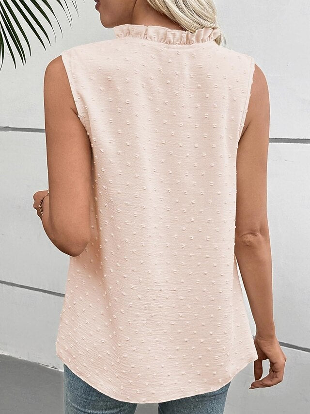 Women's T Shirt Tee Top Lace Patchwork Plain Fashion
