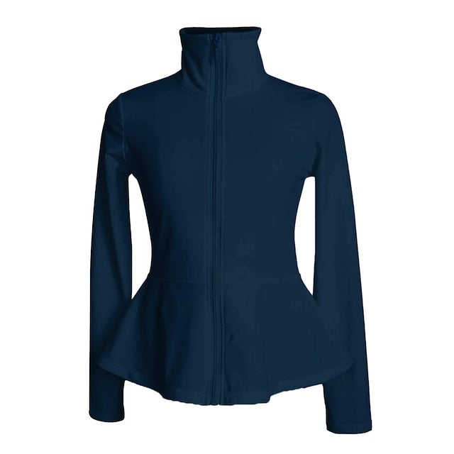 Figure Skating Fleece Jacket Women's Girls' Ice