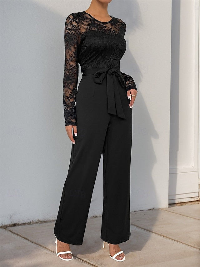 Jewel Casual of Pantsuit Mother the Elegant / Bride Jumpsuit