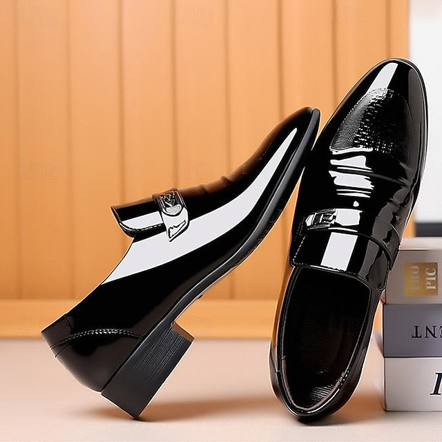 Slip-On – Shoes Men's Patent Classic Leather