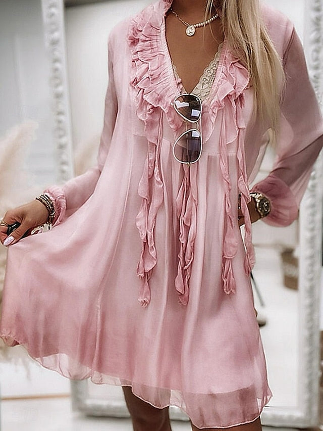 Women's Mini Dress Casual Dress Basic Casual Vacation Daily