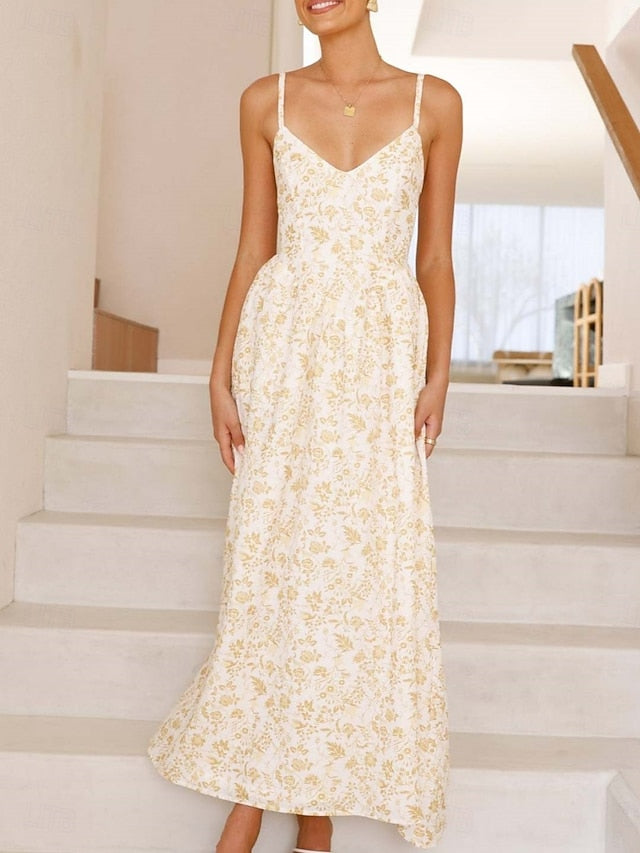 Women's Maxi Dress A Line Dress Slip Dress Vacation Casual