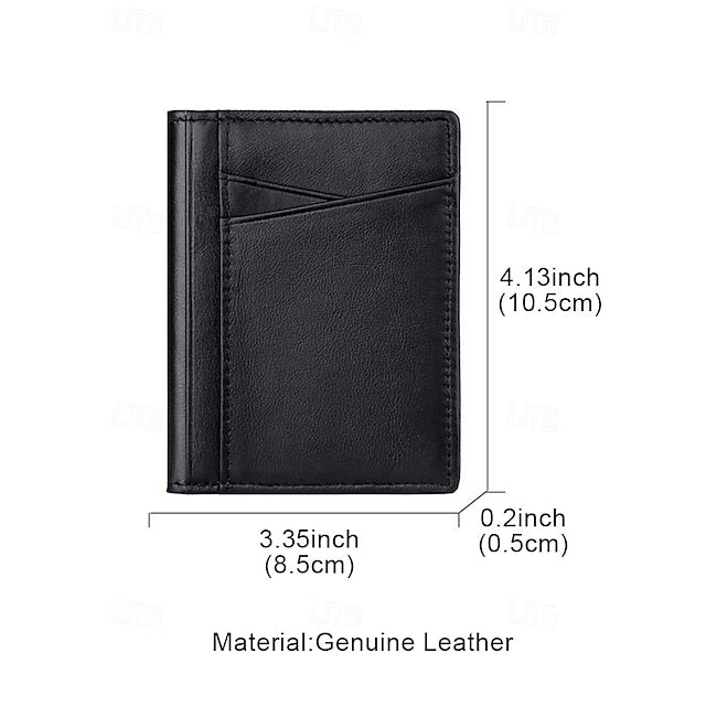 Men's RFID Wallet Blocking