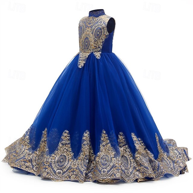 Evening Gown Dress Kid's Girls' Flower Girl Formal