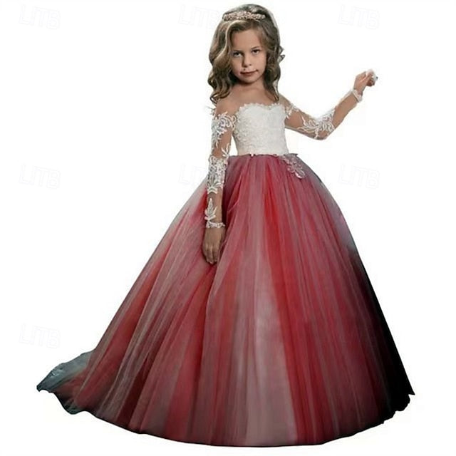 Dress Flower Girl Girls' Princess Kid's