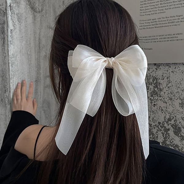 Sweet Chiffon Hair Bow