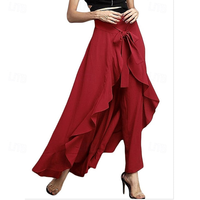 Women's Slacks Pants Trousers Fashion Streetwear Full