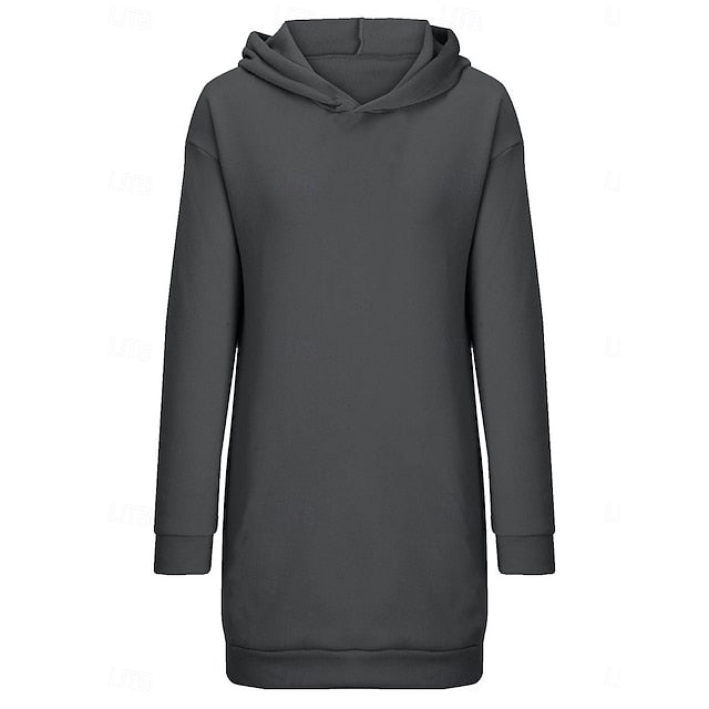 Women's Mini Dress Hoodie Dress Casual Dress Fashion Modern