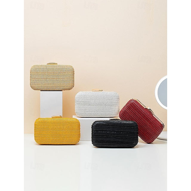 Women's Clutch Party PU Leather Wristlet Evening Bag