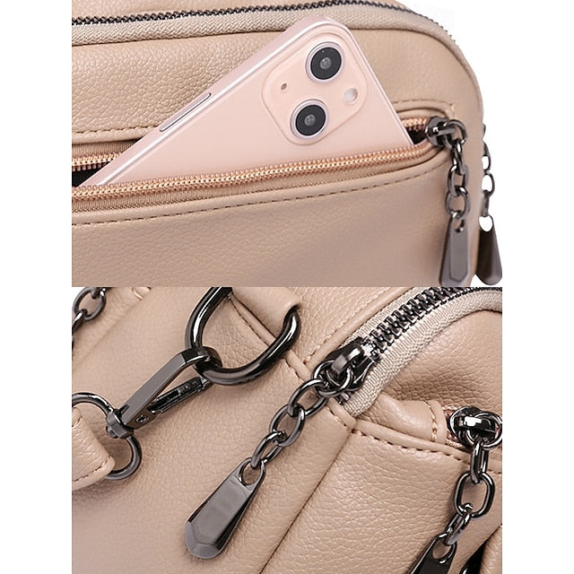 Women's Crossbody Faux Bag Leather