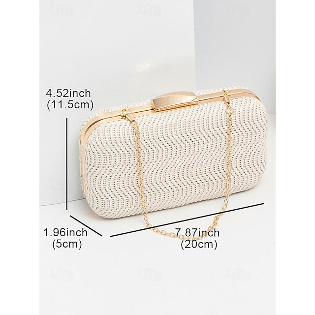 Women's Clutch Party PU Leather Wristlet Evening Bag