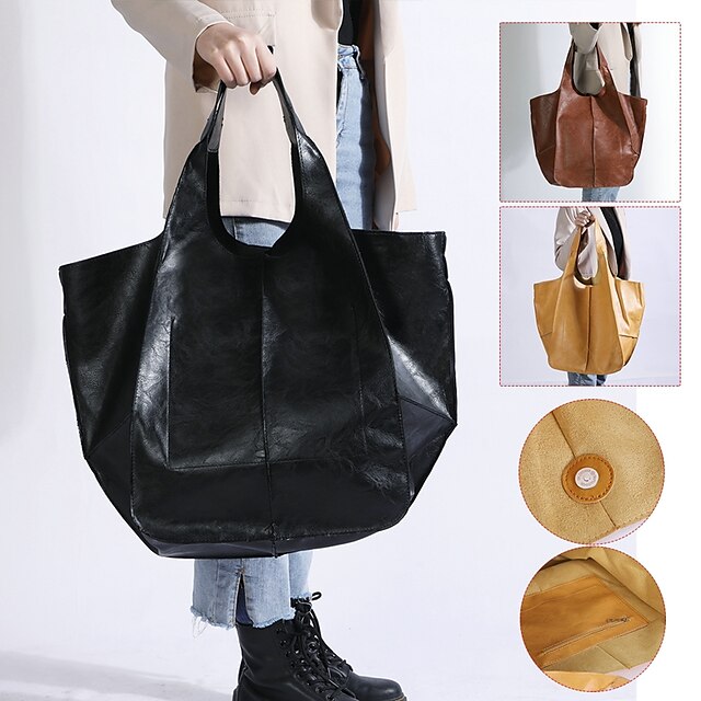 Men's PU Bag Party Leather Shoulder Women's Handbag