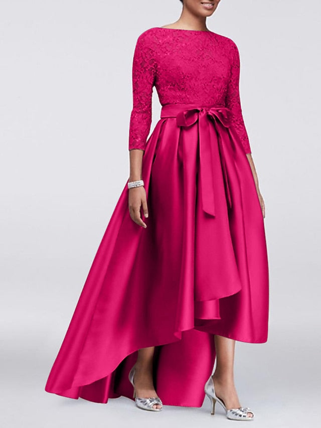 Plus Mother Wedding Size of the A-Line Guest Elegant Bride Dress