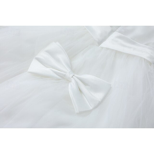 Dress Kids Girl Girls' Flower Sleeveless Wedding