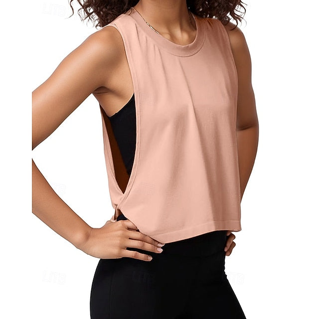 Women's Track Top Running Vests Trackshirt Patchwork