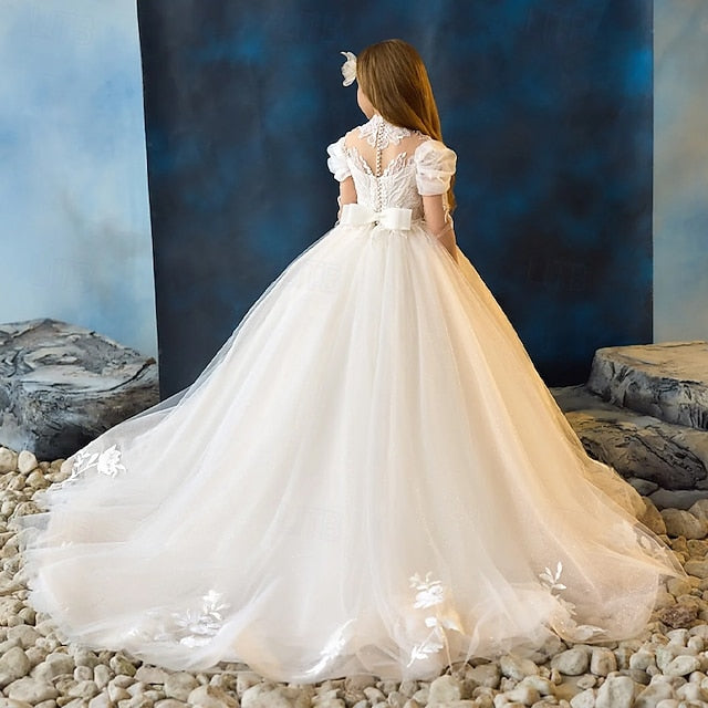 Dress Communion Party Girl Kids Flower Girls' First