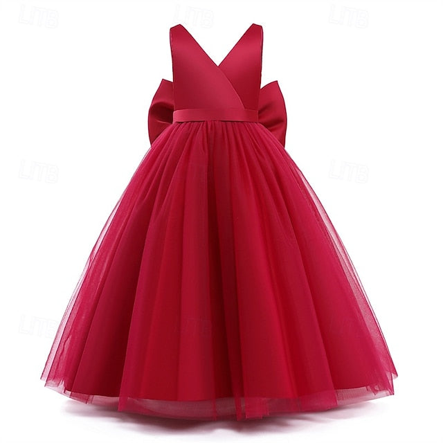 Girls' Flower Kid's Dress Princess Girl