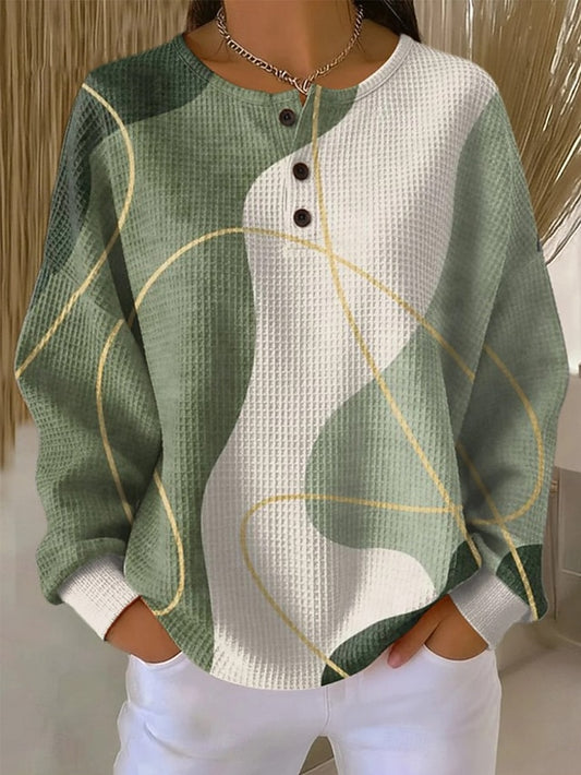Women's Pullover Sweatshirt Geometric Fashion Streetwear