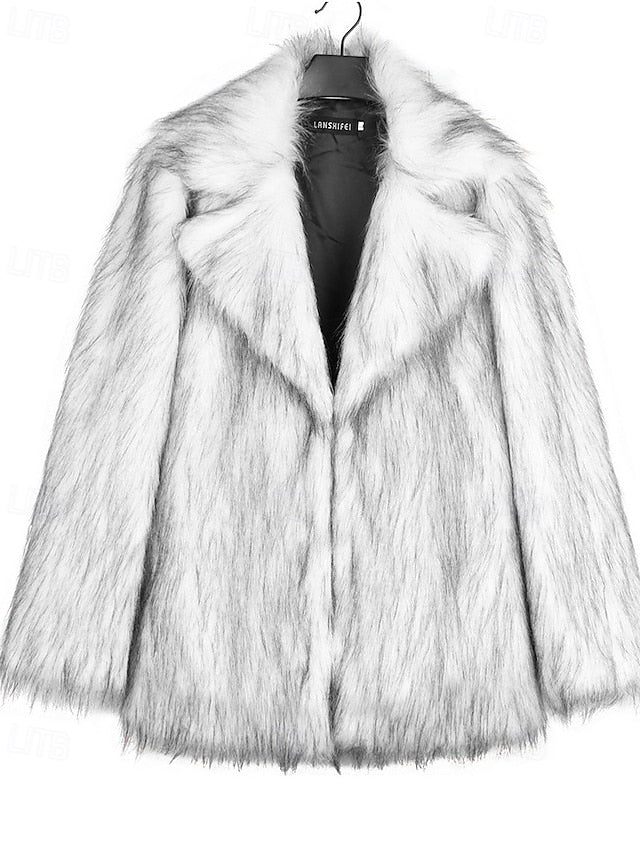 Warm Comfortable  Faux Coat Furs Women's Fur