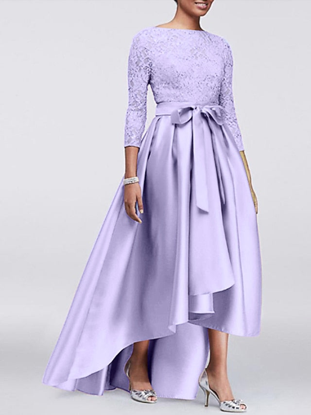 Plus Mother Wedding Size of the A-Line Guest Elegant Bride Dress