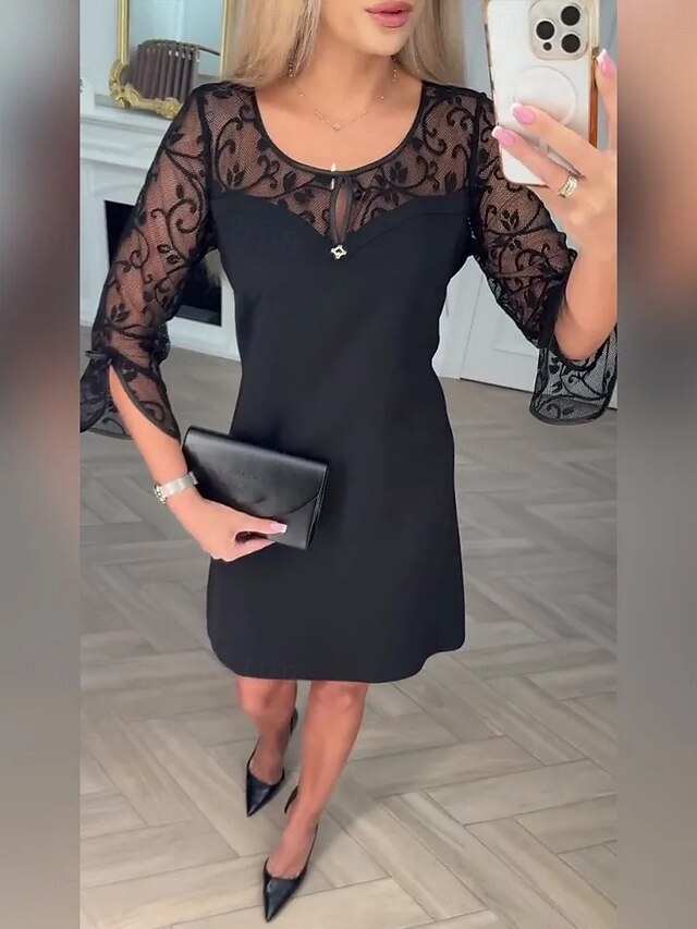 Women's Mini Dress Tulle Dress Work Dresses Semi Formal