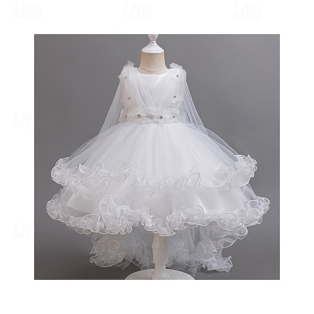 Girls' Formal Flower Party Dress Girl Wedding