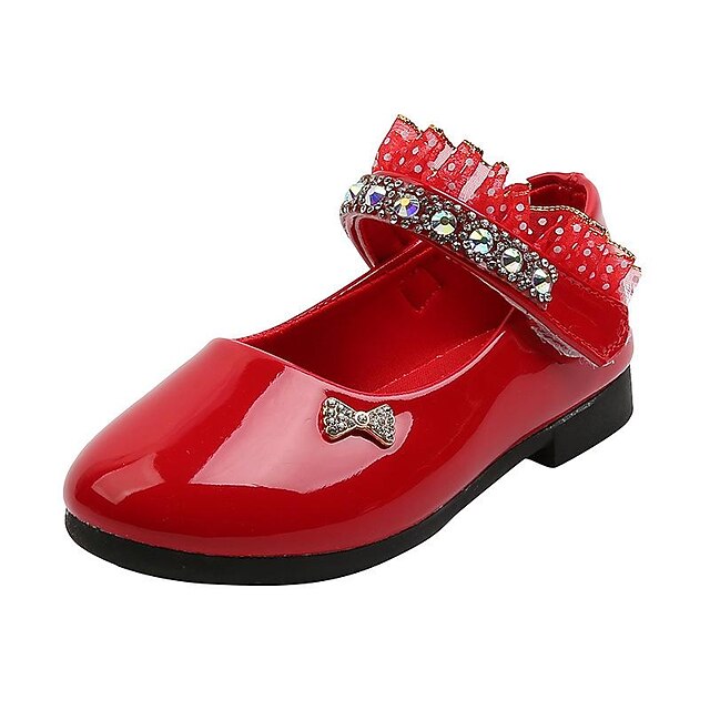 Daily Girls' Jane Water Mary PU Shoes Lolita Flats