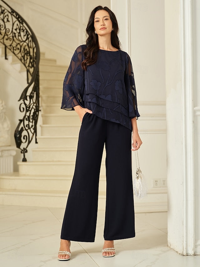 Women's Lace Shirt Blouse Dressy Tops Chiffon Tops