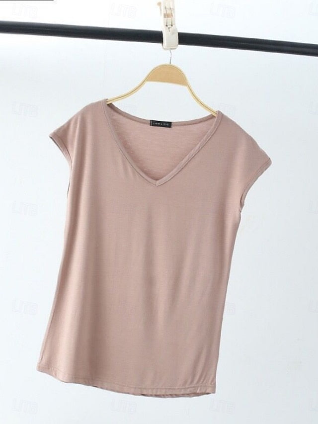 Women's Camisole Tank Top Solid Color Plain Daily