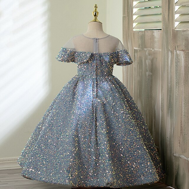 Girls' Gown Dress Party Flower Girl Evening