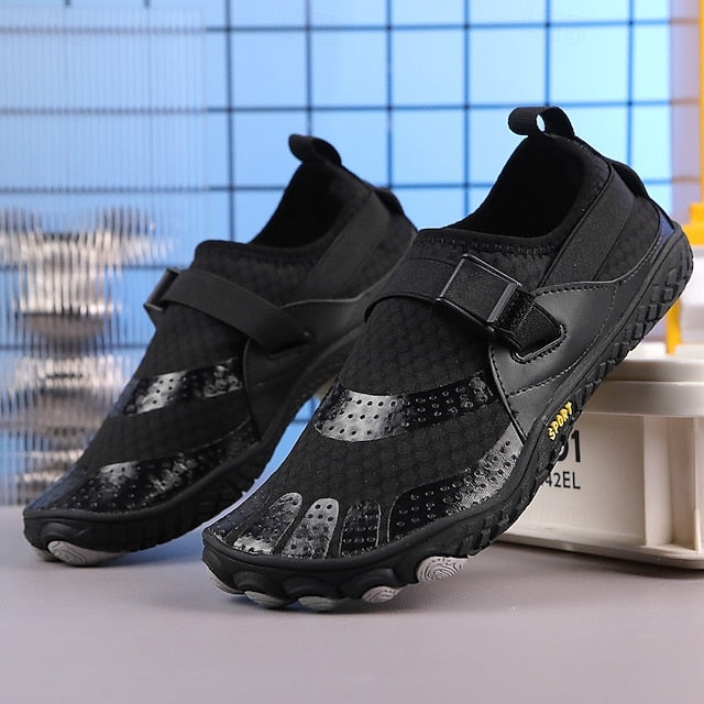 Men's Woven Trendy – Knit Nylon Sneakers Multicolor