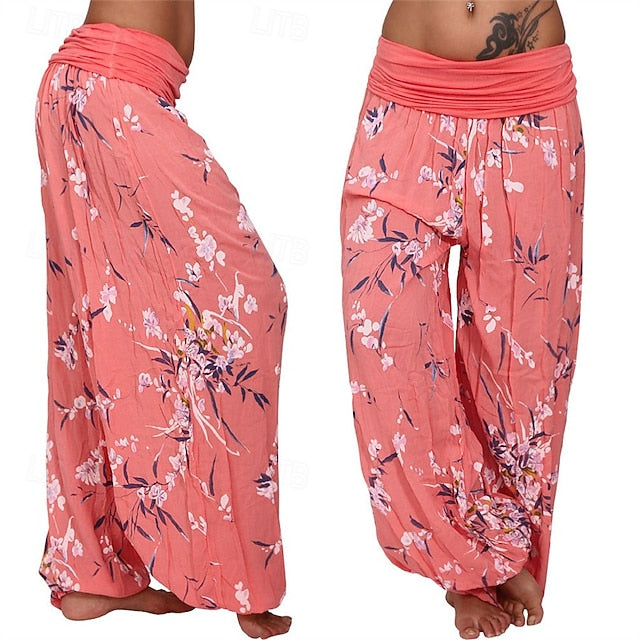 Women's Pants Trousers Harem Pants Palazzo Pants Fashion