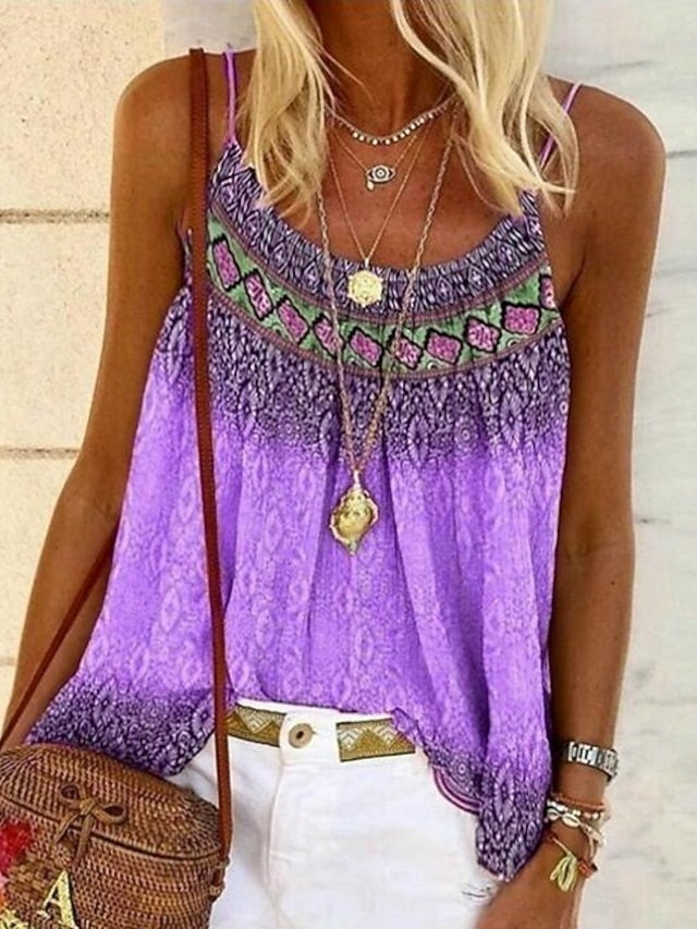 Women's Plus Size Camisole Tank Top Camisole Summer Tops