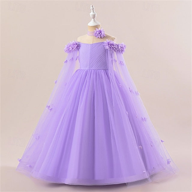 Princess Kid's Girl Dress Flower Girls'