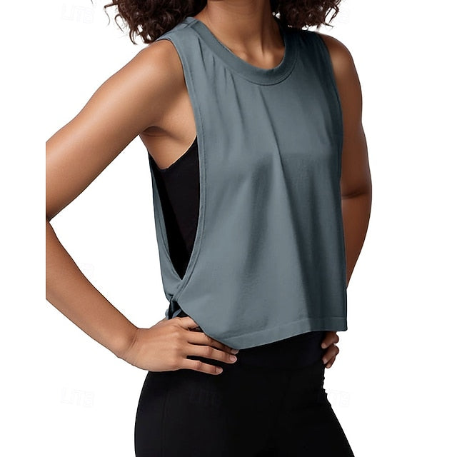 Women's Track Top Running Vests Trackshirt Patchwork