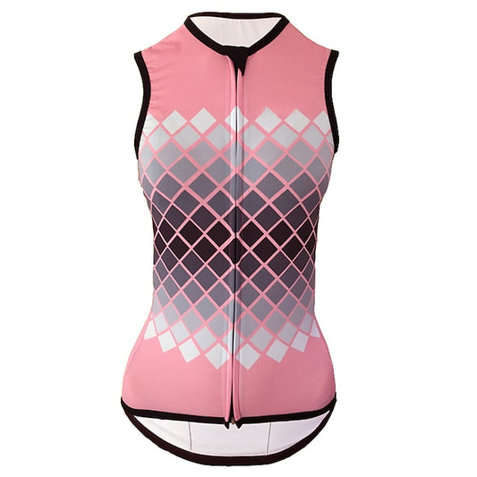 Women's Cycling Vest Cycling Jersey Gradient Sleeveless