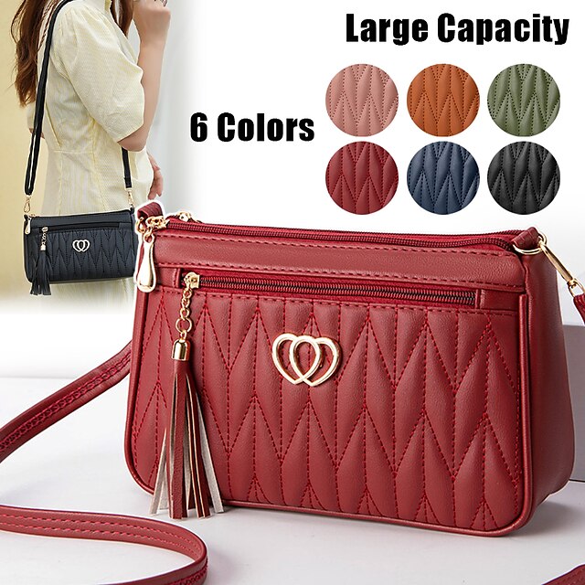 Crossbody Hobo PU Women's Bag Leather Shoulder
