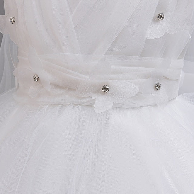 Girls' Formal Flower Party Dress Girl Wedding