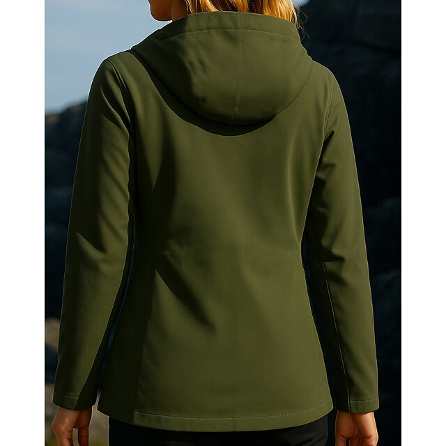 Women's Hiking Jacket Rain Coat Outdoor Waterproof