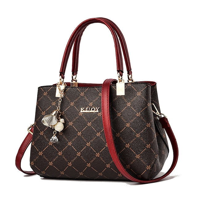 Men's PU Bag Party Leather Shoulder Women's Handbag