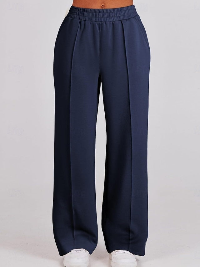Women's Pants Sets Bolero Top Long Sleeve Shirt Collar