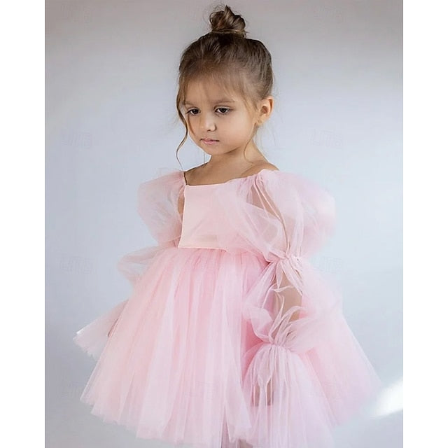 Dress Kid's Princess Girl Girls' Flower