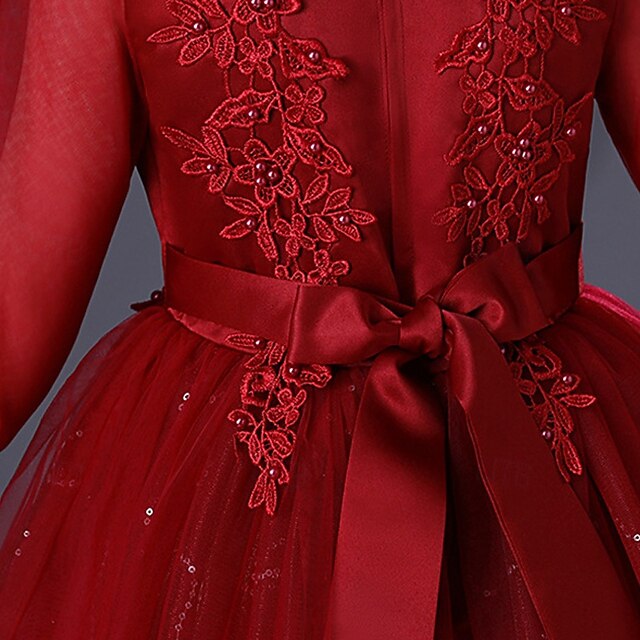 Kid's Flower Dress Girl Girls' Princess