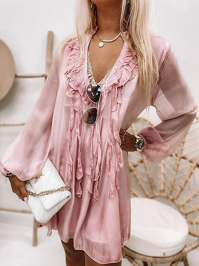 Women's Mini Dress Casual Dress Basic Casual Vacation Daily
