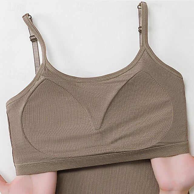 Women's Camisole Tank Top Basic Sleeveless Regular Tops